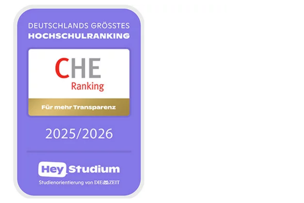 Ranking-Siegel des CHE-Rankings